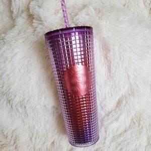 NWT Starbucks Rainbow Grid Tumbler